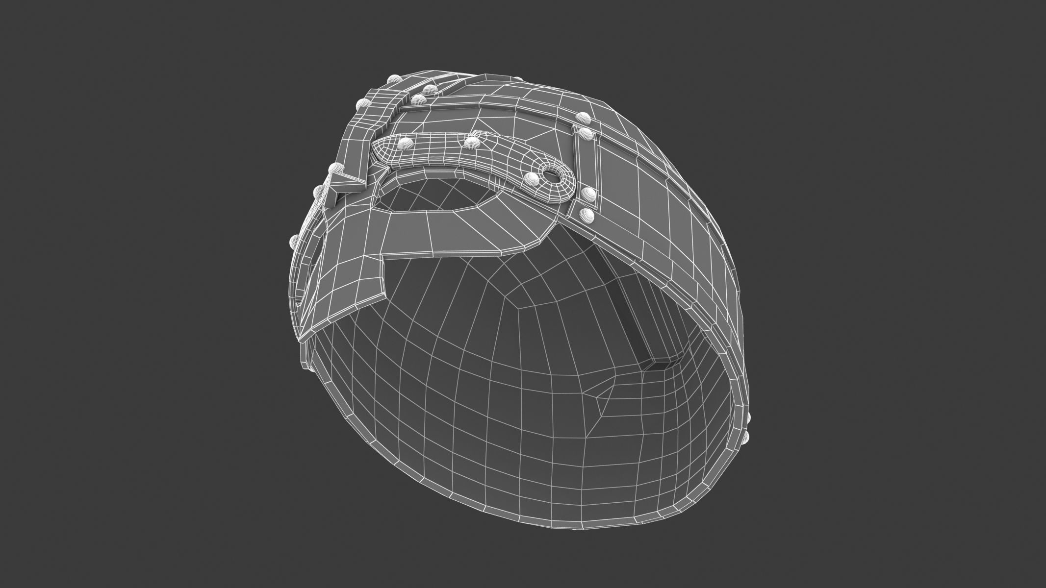 Medieval Helmet 09 3D model_19