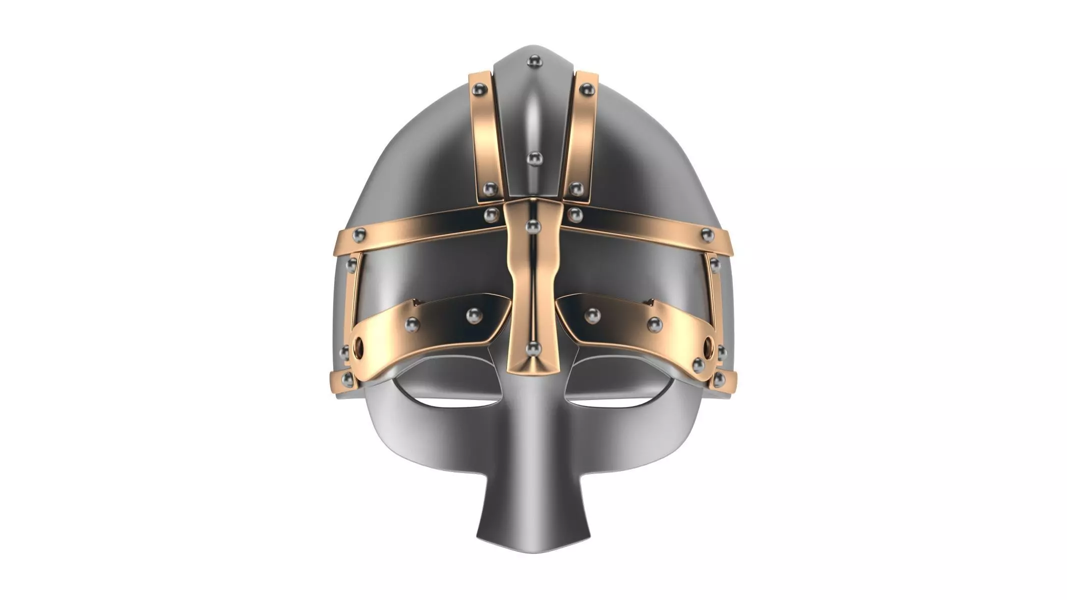 Medieval Helmet 09 3D model_0