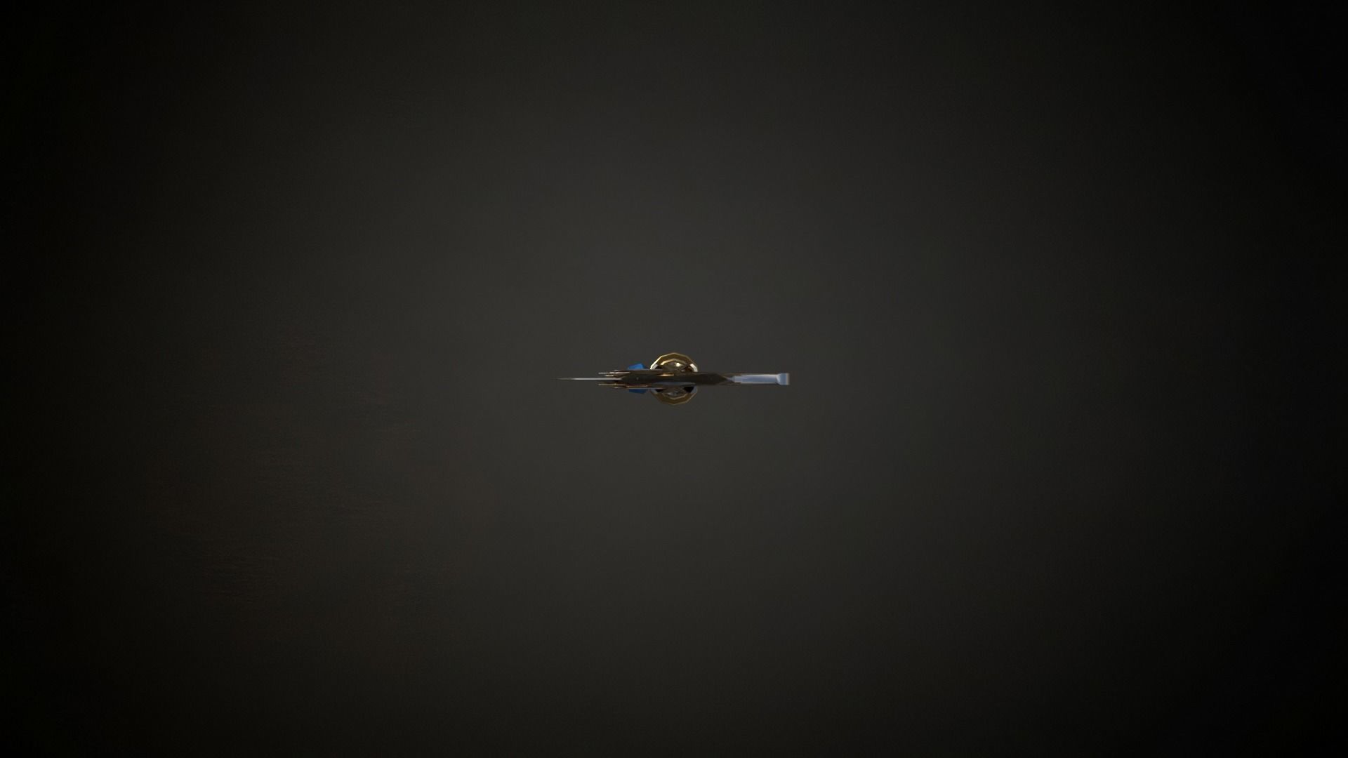 One handed elven egypt sword roblox ready Low-poly 3D model_7