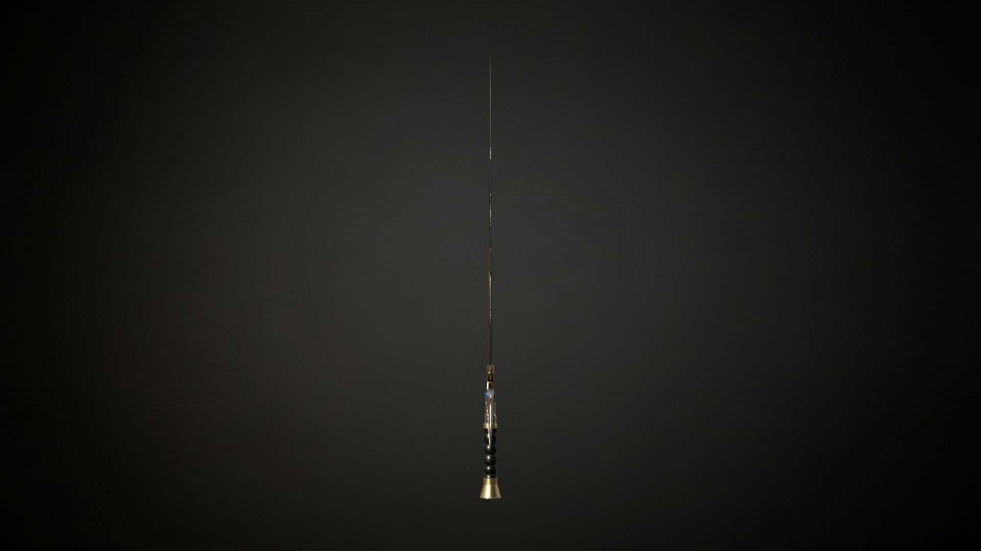 One handed elven egypt sword roblox ready Low-poly 3D model_6