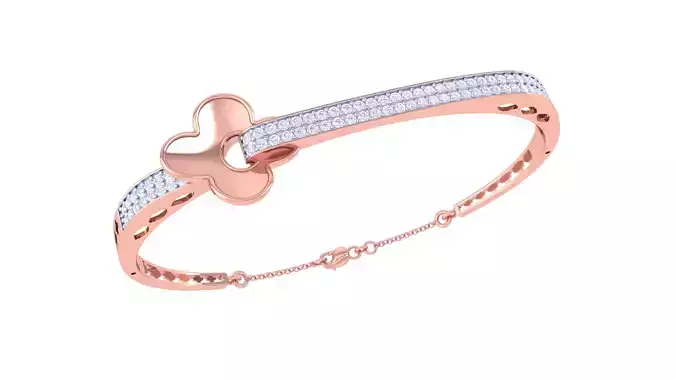 Women Bangle 3dm STL OBJ FBX Renders details