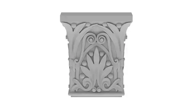 Pilaster Capital 008 3D model