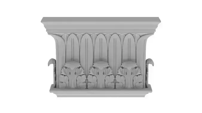 Pilaster Capital 009  3D model