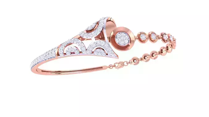 Women Bangle 3dm STL OBJ FBX Renders details