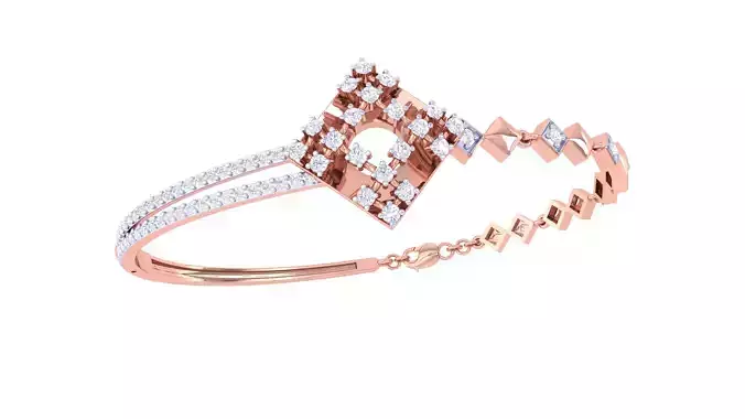 Women Bangle 3dm STL OBJ FBX Renders details