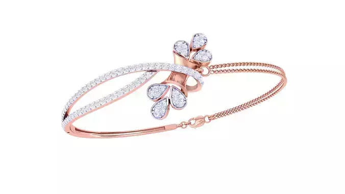 Women Bangle 3dm STL OBJ FBX Renders details