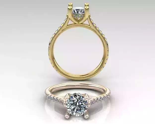 Women Ring 3D print model