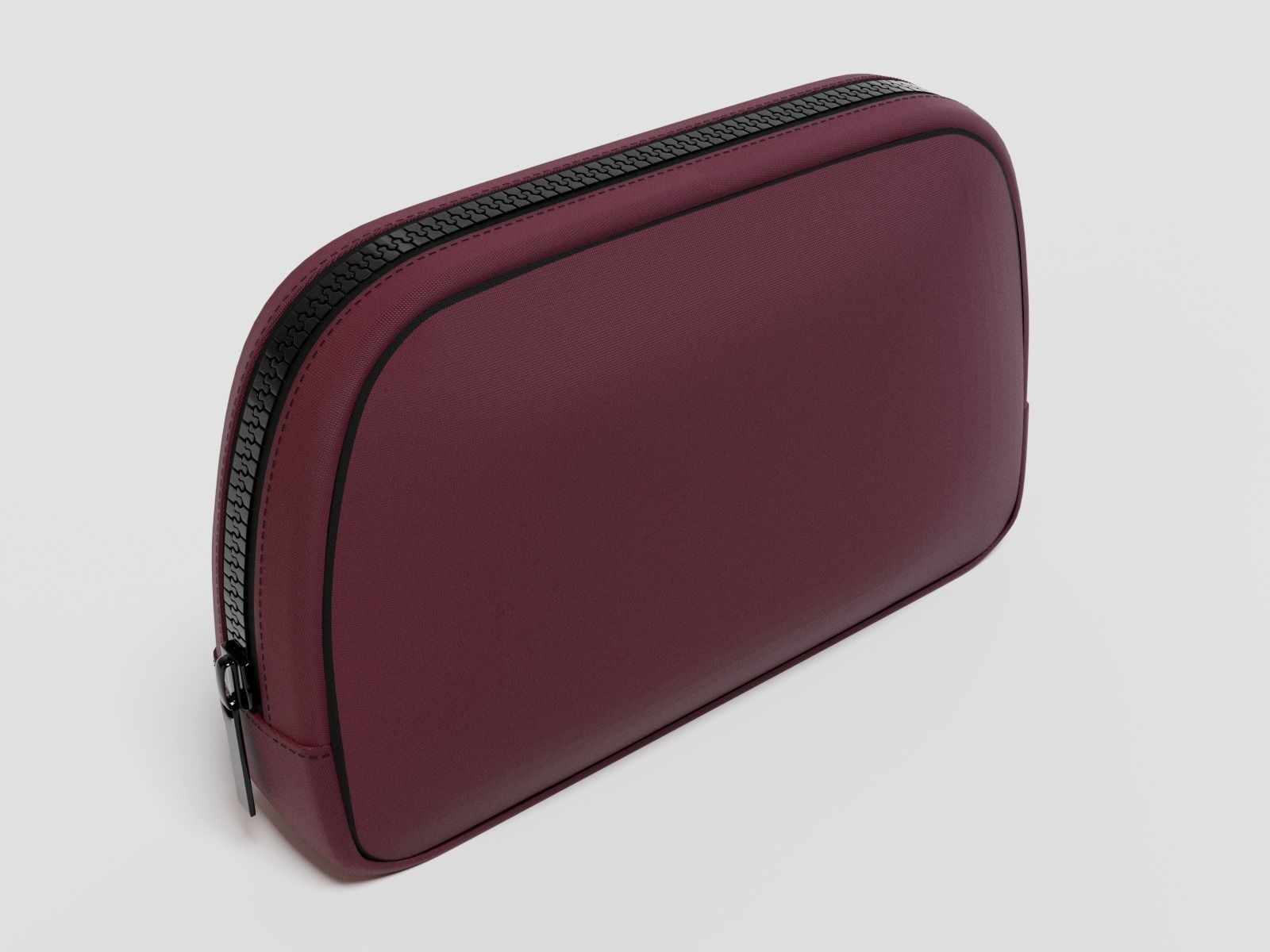 4 Purse set four cosmetic bags 3D model_3
