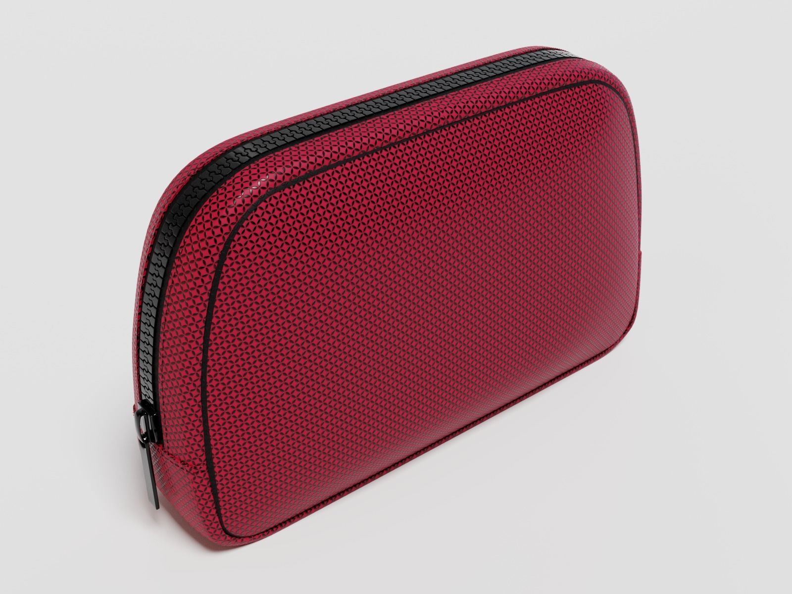 4 Purse set four cosmetic bags 3D model_5