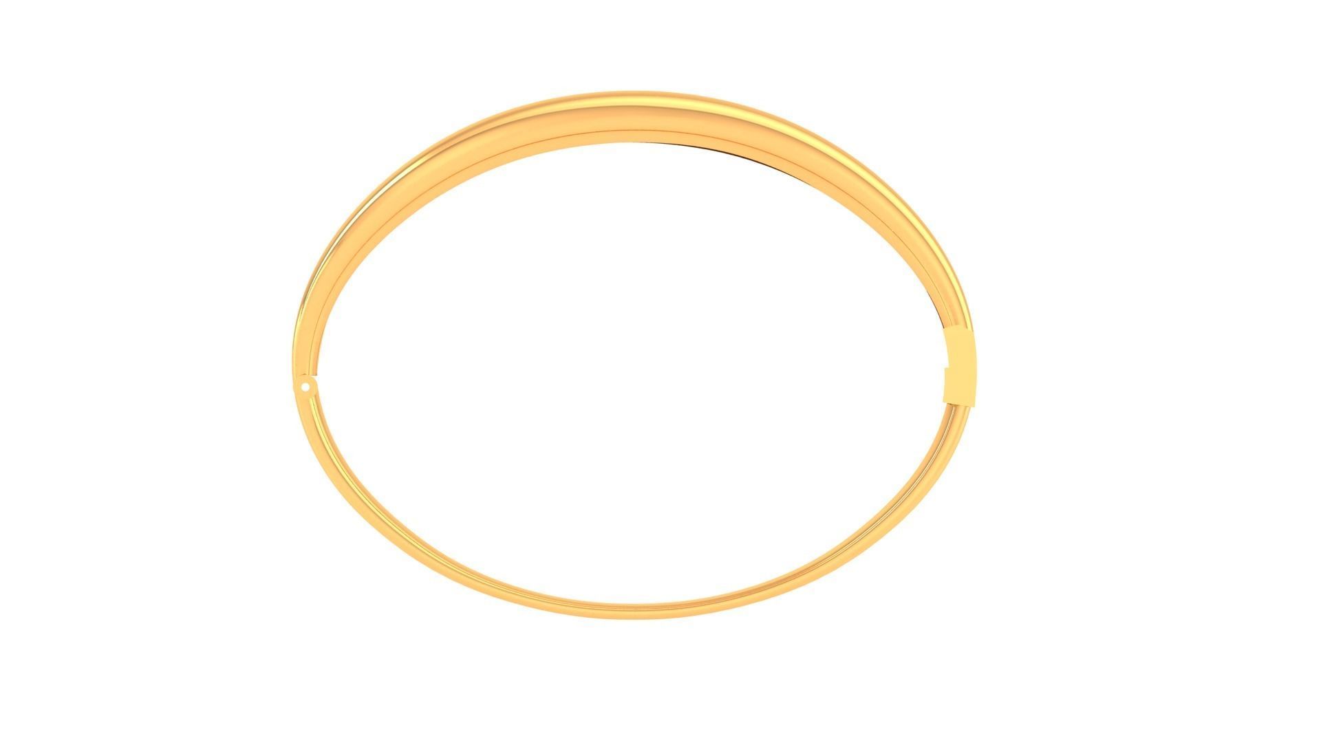 Women Bangle 3dm STL OBJ FBX Renders details 3D print model_4