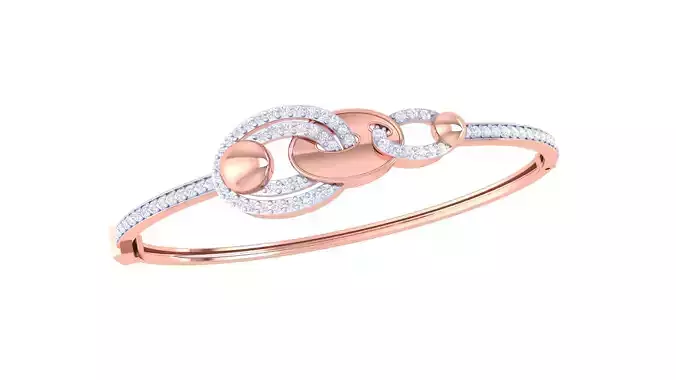 Women Bangle 3dm STL OBJ FBX Renders details