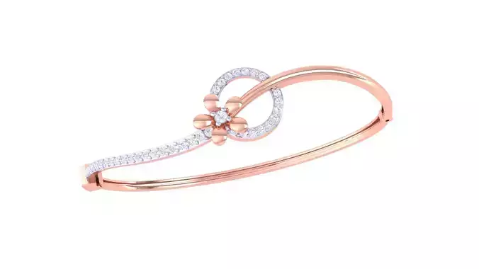 Women Bangle 3dm STL OBJ FBX Renders details