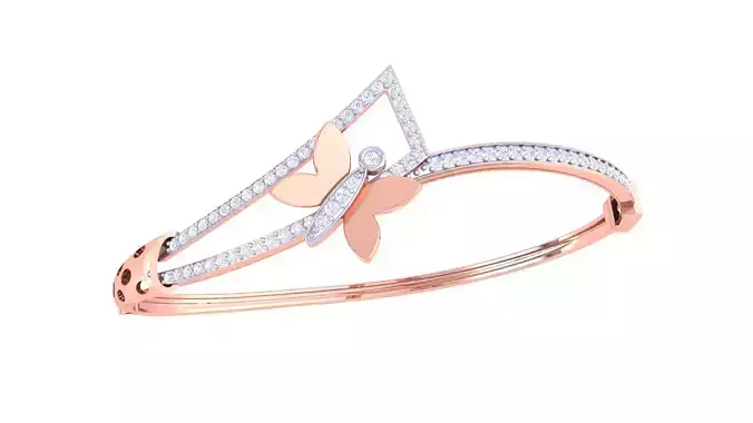 Women Bangle 3dm STL OBJ FBX Renders details