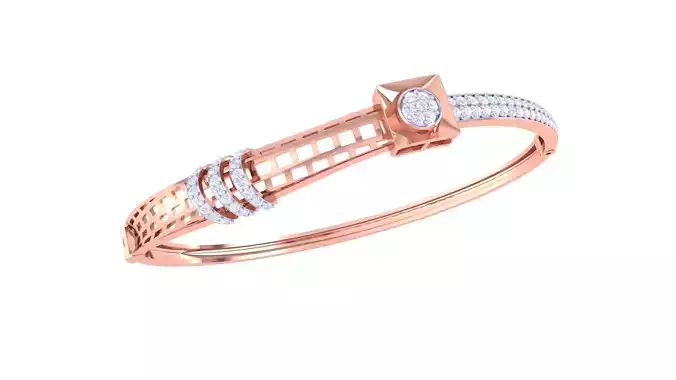 Women Bangle 3dm STL OBJ FBX Renders details