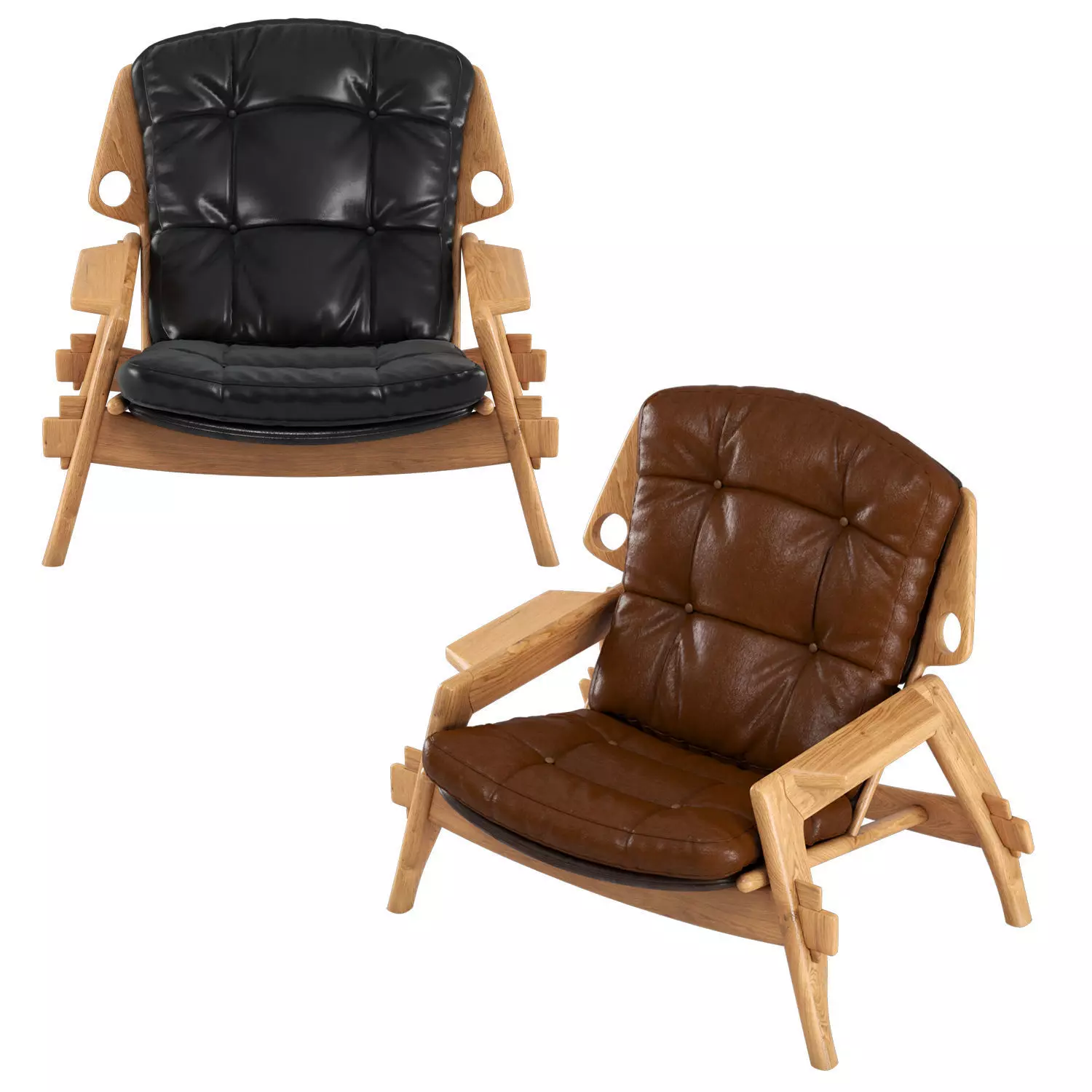Armchair Benjamin 3D model