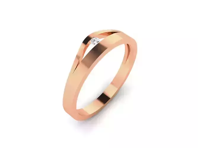 Women Diamond Ring 3dm renders detail