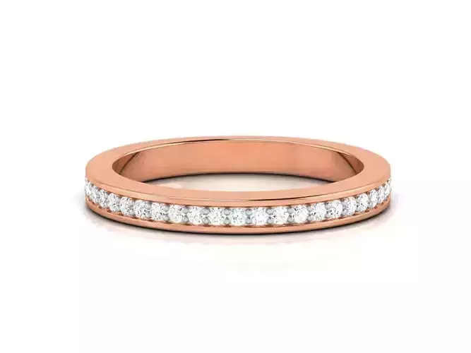 Women Band Ring 3dm render detail