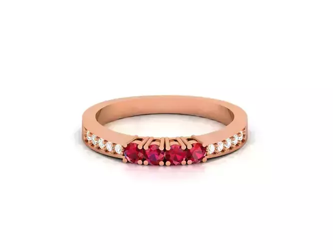 Women Diamond Ring 3dm renders detail