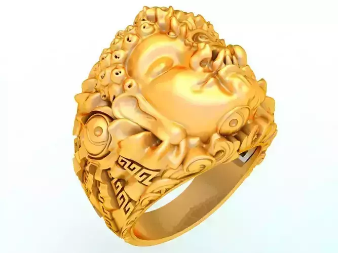 Devil and Buddha Rings - N3047