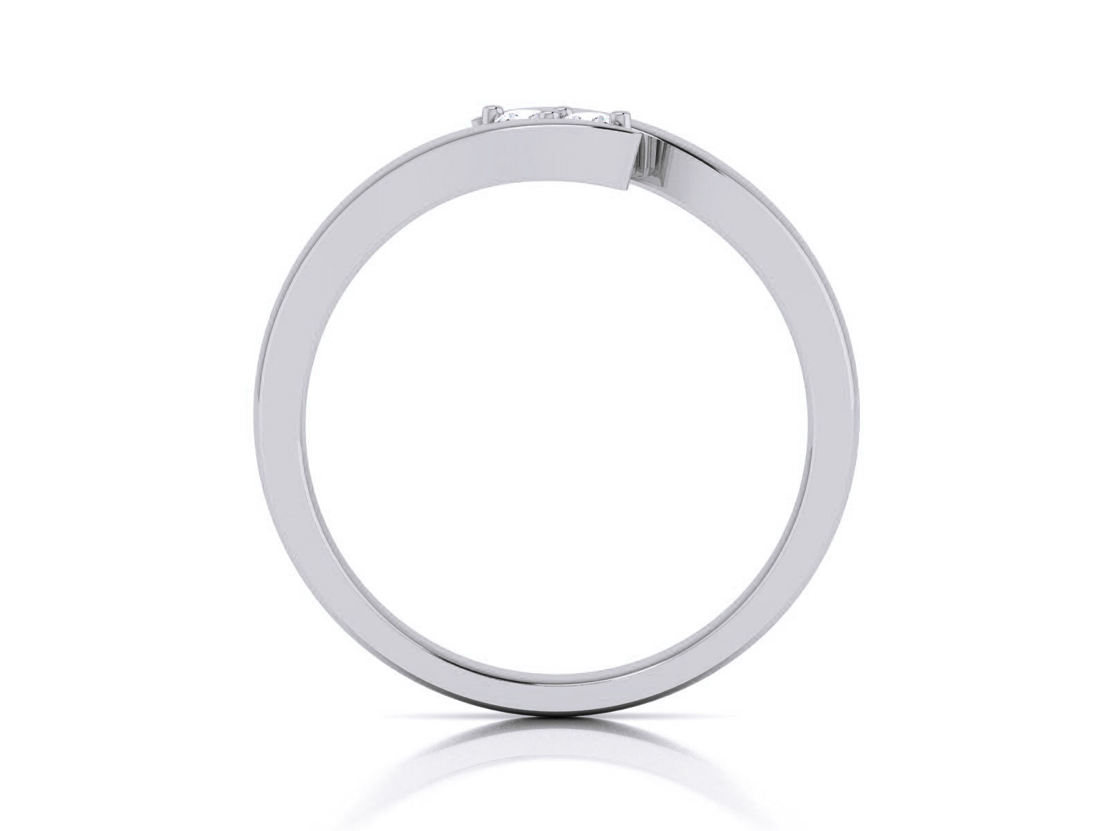 Women Diamond Ring 3dm stl render detail 3D print model_9