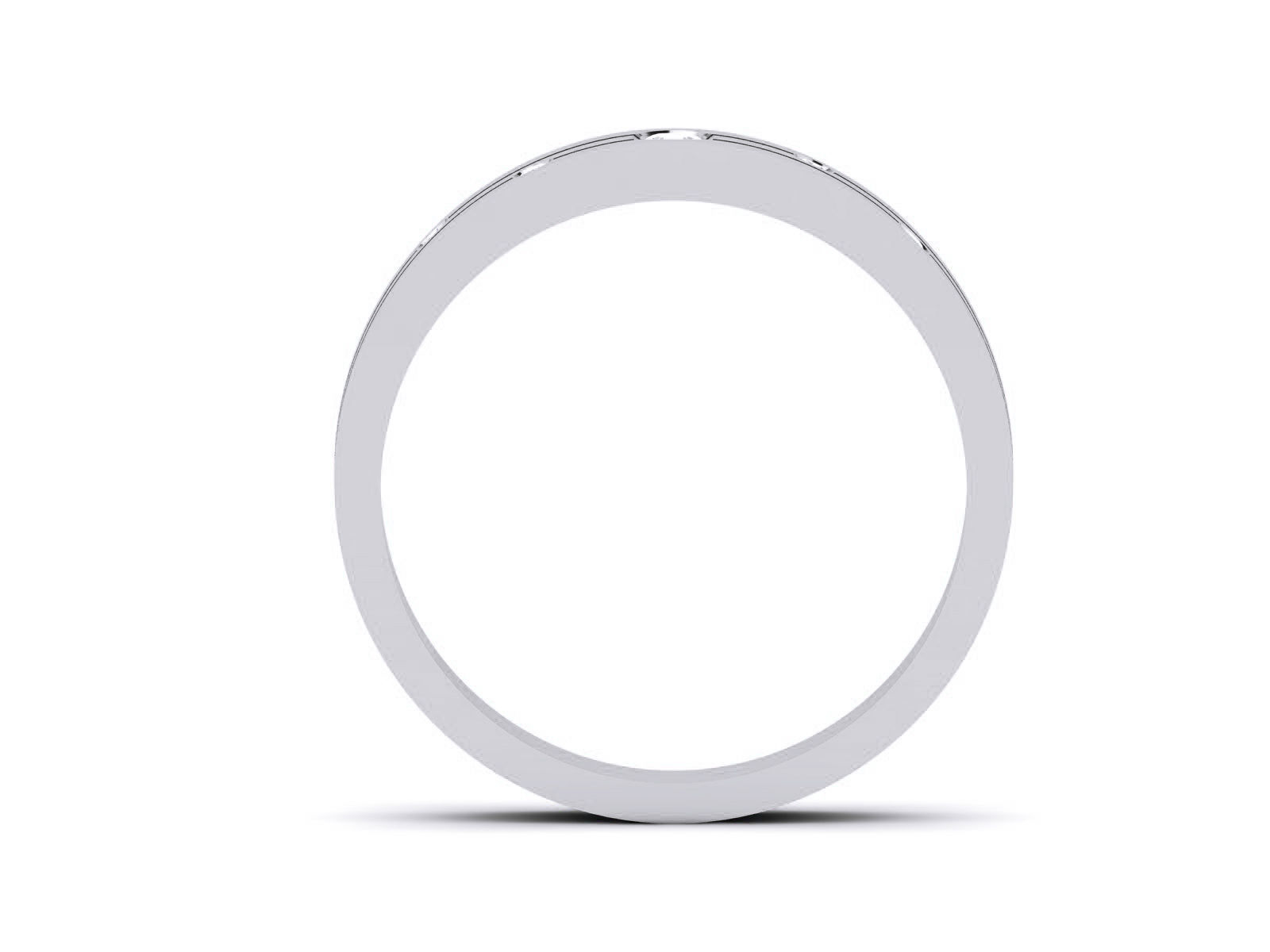 Women Band Ring 3dm render detail 3D print model_6