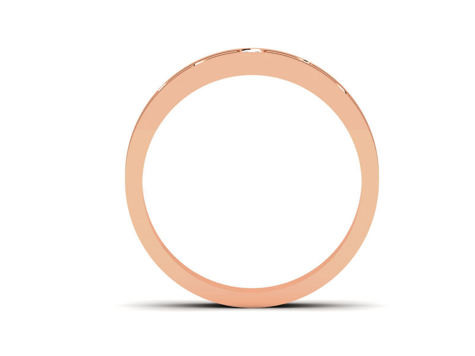 Women Band Ring 3dm render detail 3D print model_7