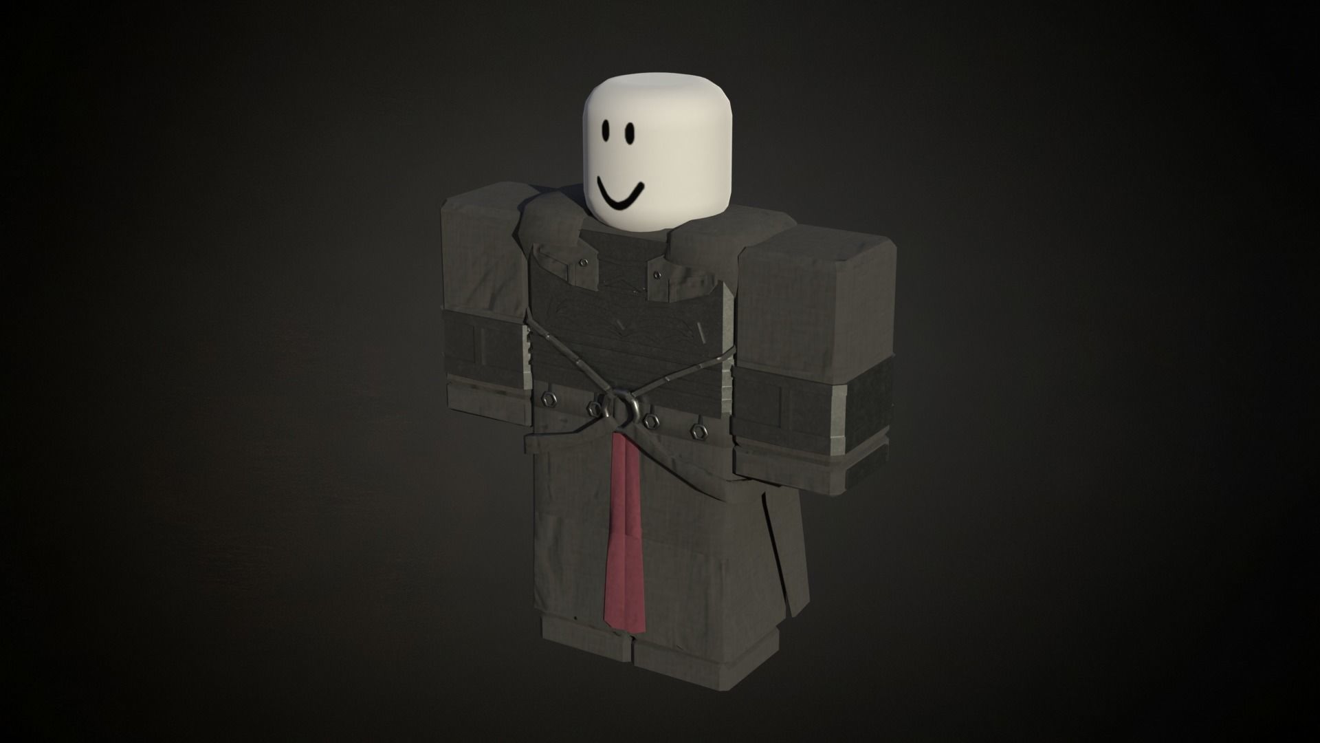 Roblox r15 star wars revan morph Low-poly 3D model_2