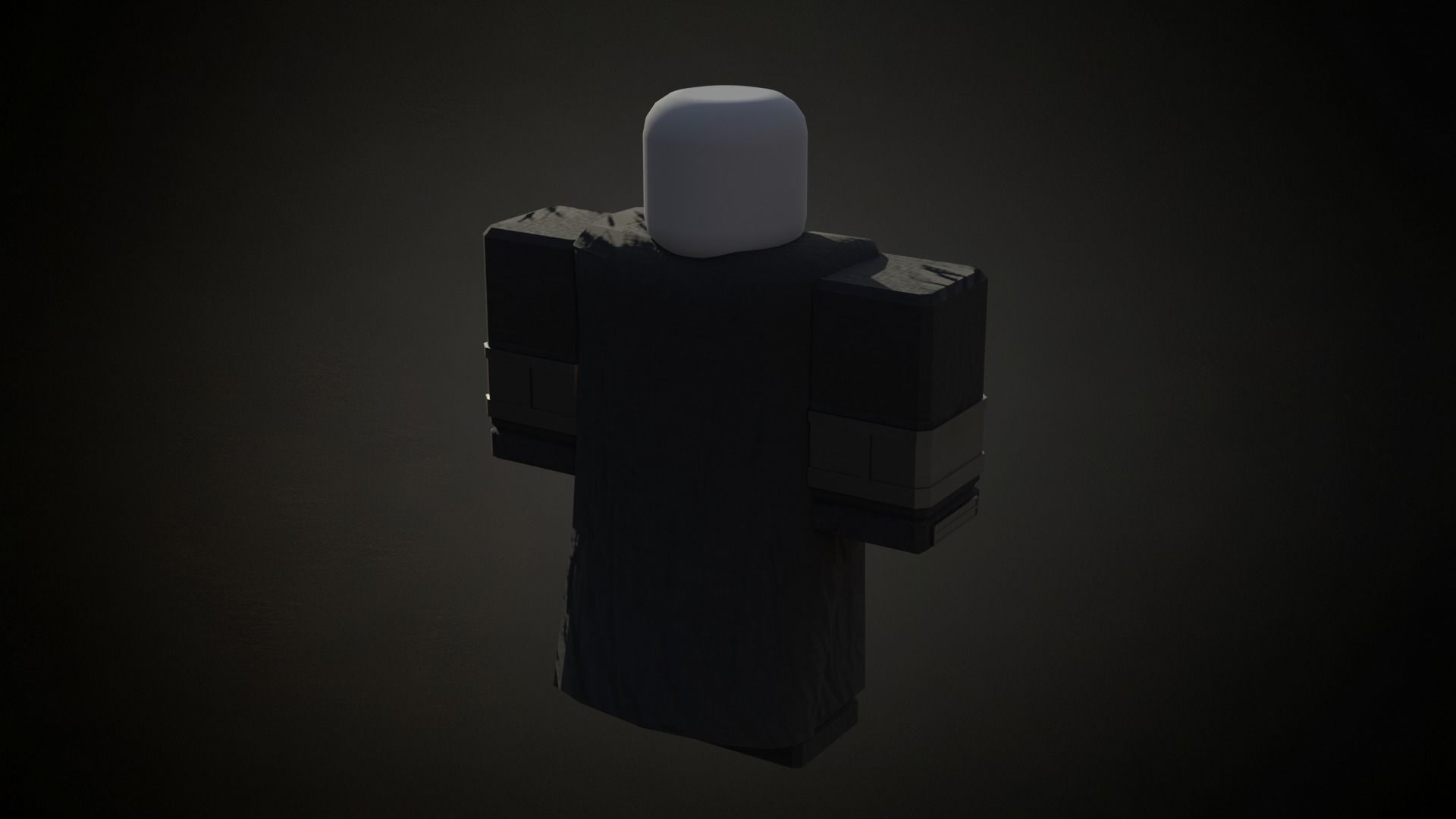 Roblox r15 star wars revan morph Low-poly 3D model_5