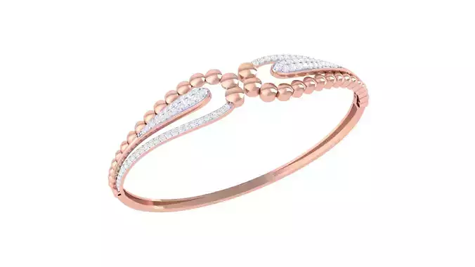 Women Bangle 3dm STL OBJ FBX Renders details