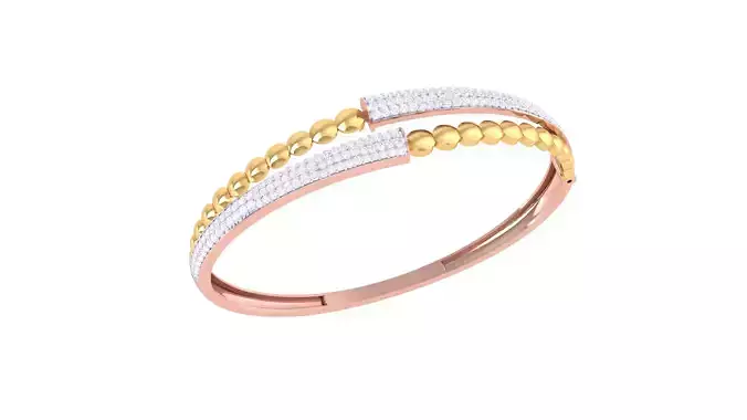 Women Bangle 3dm STL OBJ FBX Renders details