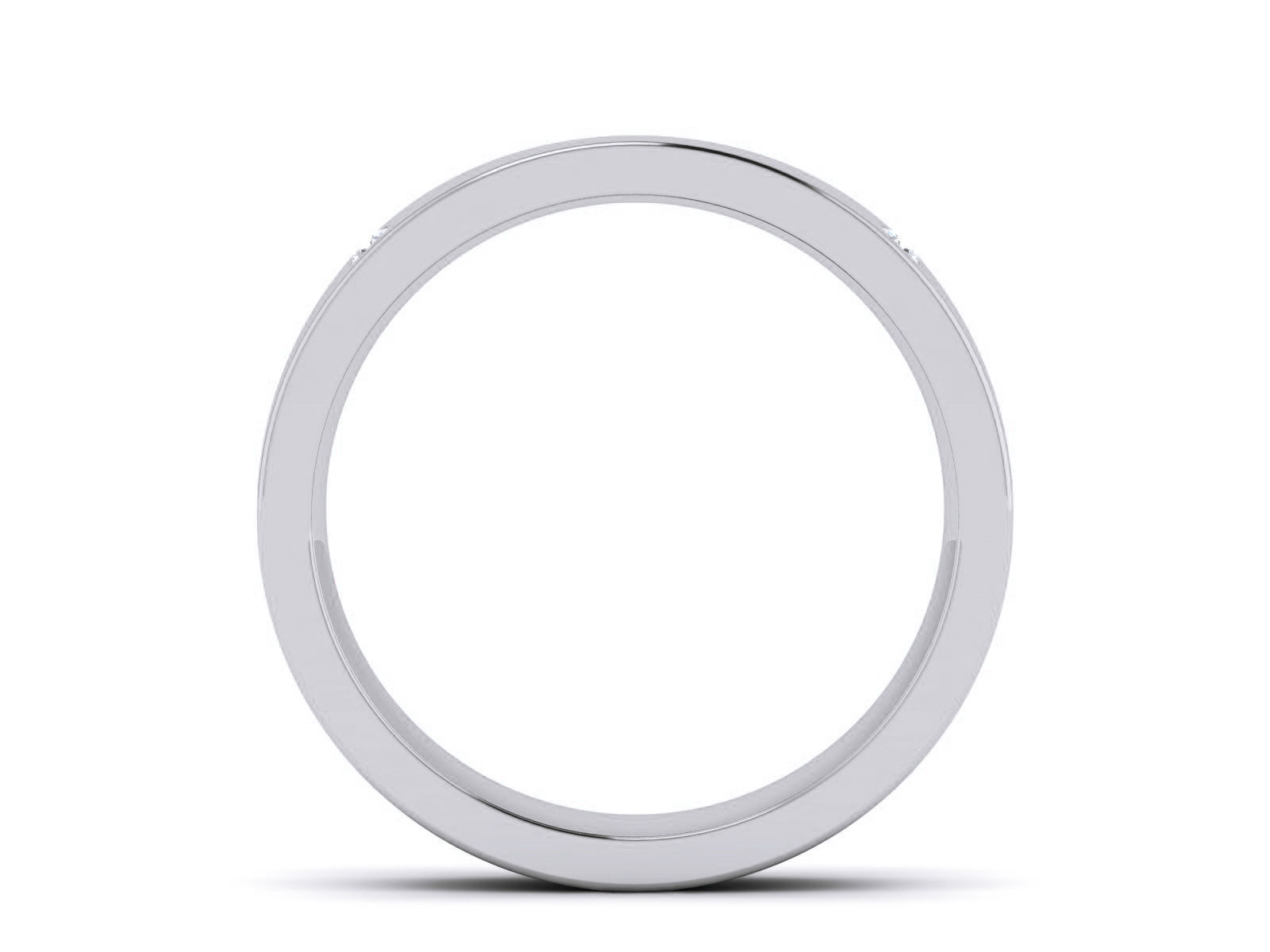 Women Band Ring 3dm render detail 3D print model_6