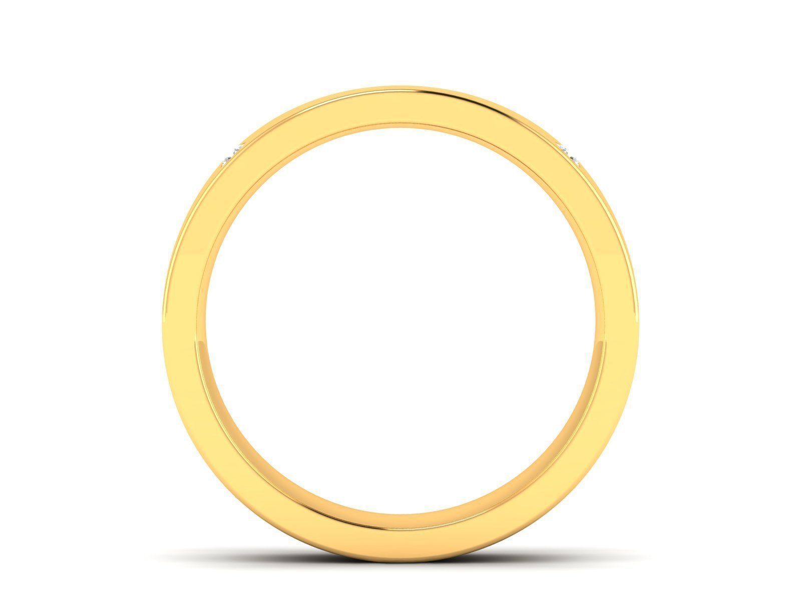 Women Band Ring 3dm render detail 3D print model_5