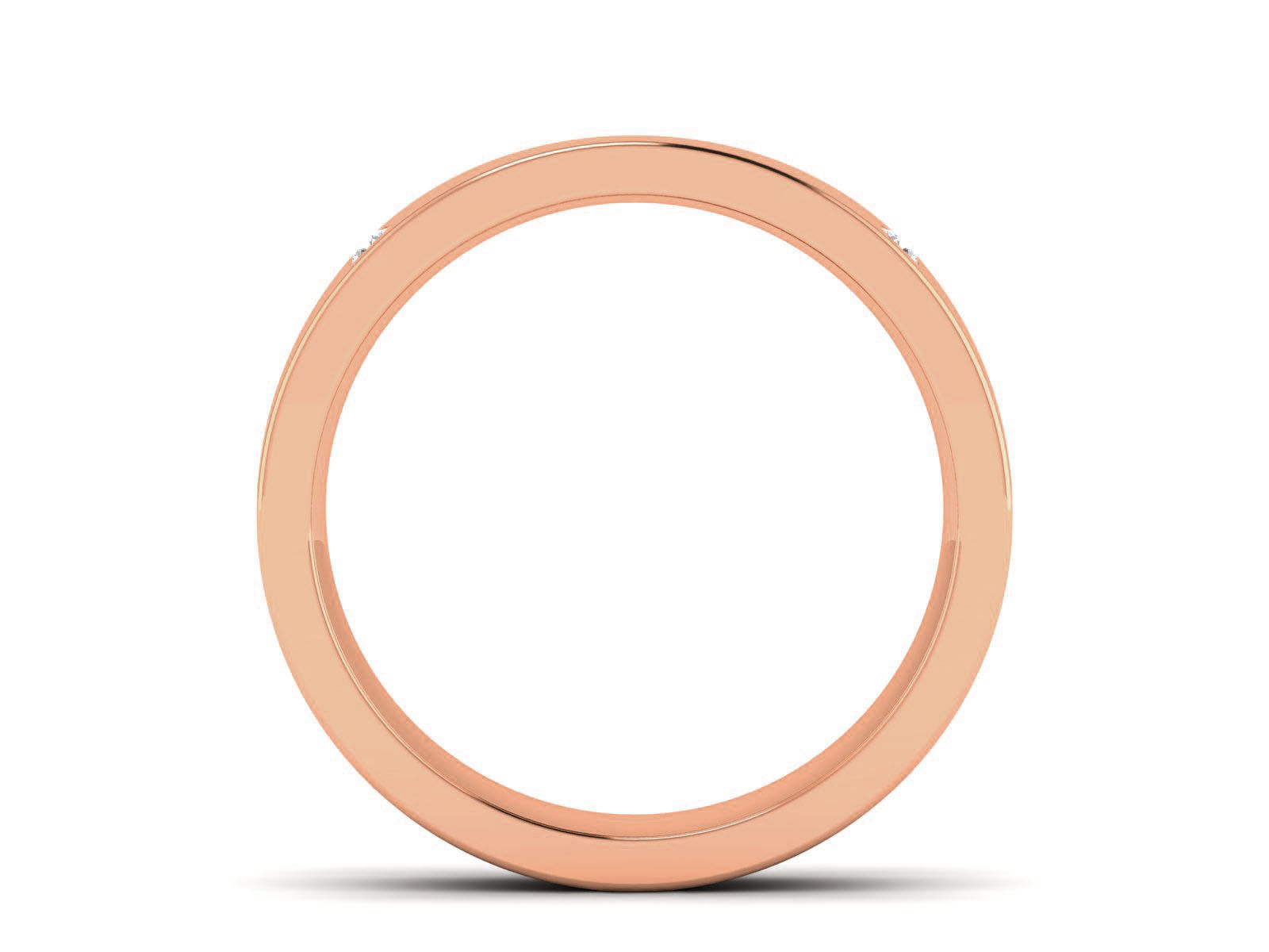 Women Band Ring 3dm render detail 3D print model_7