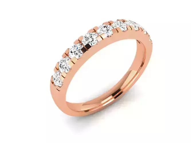 Women Band Ring 3dm render detail