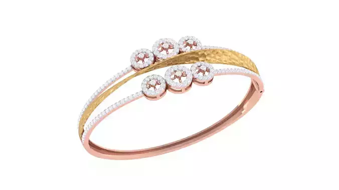 Women Bangle 3dm STL OBJ FBX Renders details