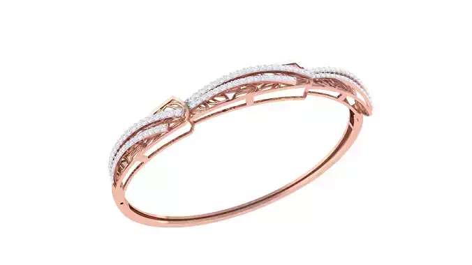 Women Bangle 3dm STL OBJ FBX Renders details