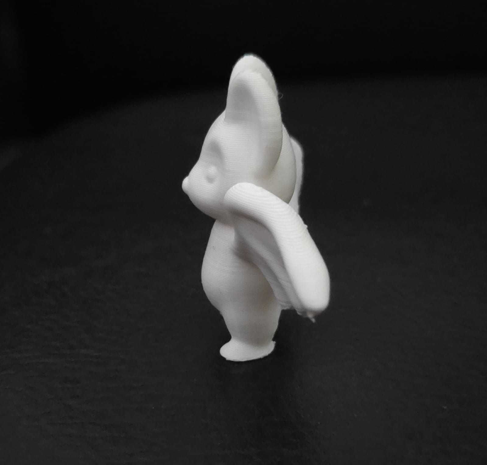 Baby Bat Open Wings 3D print model_9