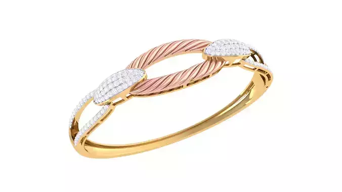 Women Bangle 3dm STL OBJ FBX Renders details