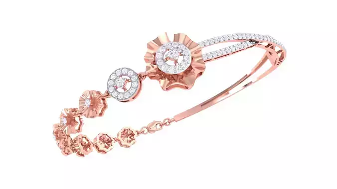 Women Bangle 3dm STL OBJ FBX Renders details