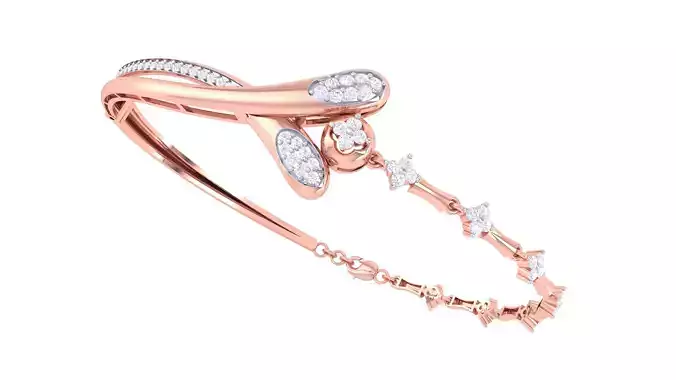 Women Bangle 3dm STL OBJ FBX Renders details