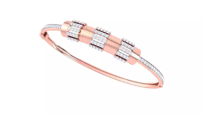Women Bangle 3dm STL OBJ FBX Renders details