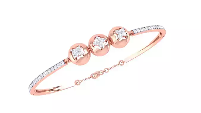 Women Bangle 3dm STL OBJ FBX Renders details