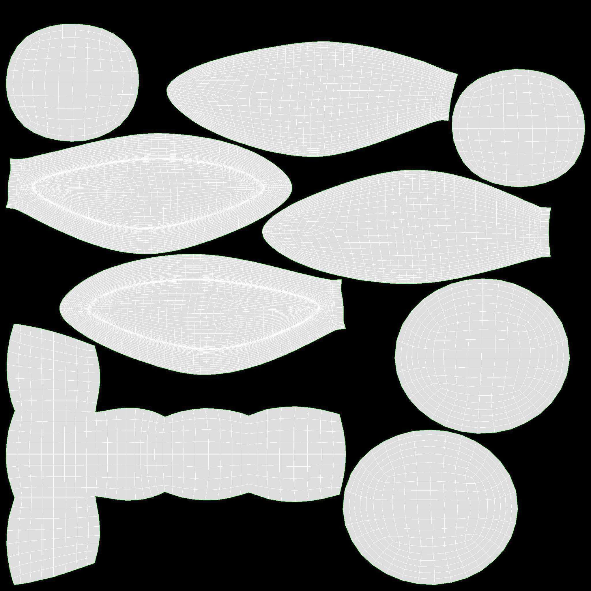 Easter Egg  Rabbit-like Decorated 3D model_8