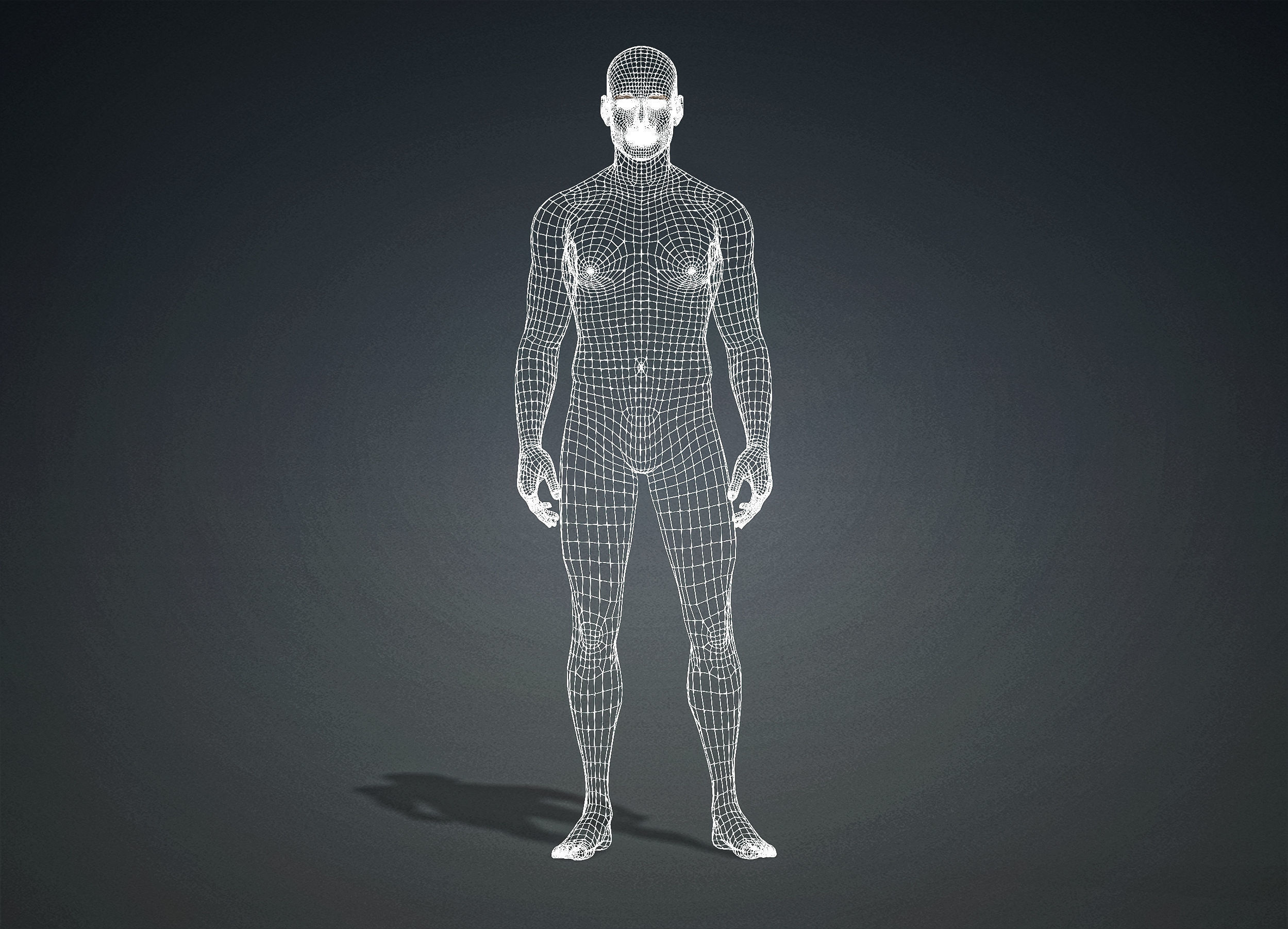 High Quality Realistic Soldier Navy 04 Low-poly 3D model_20