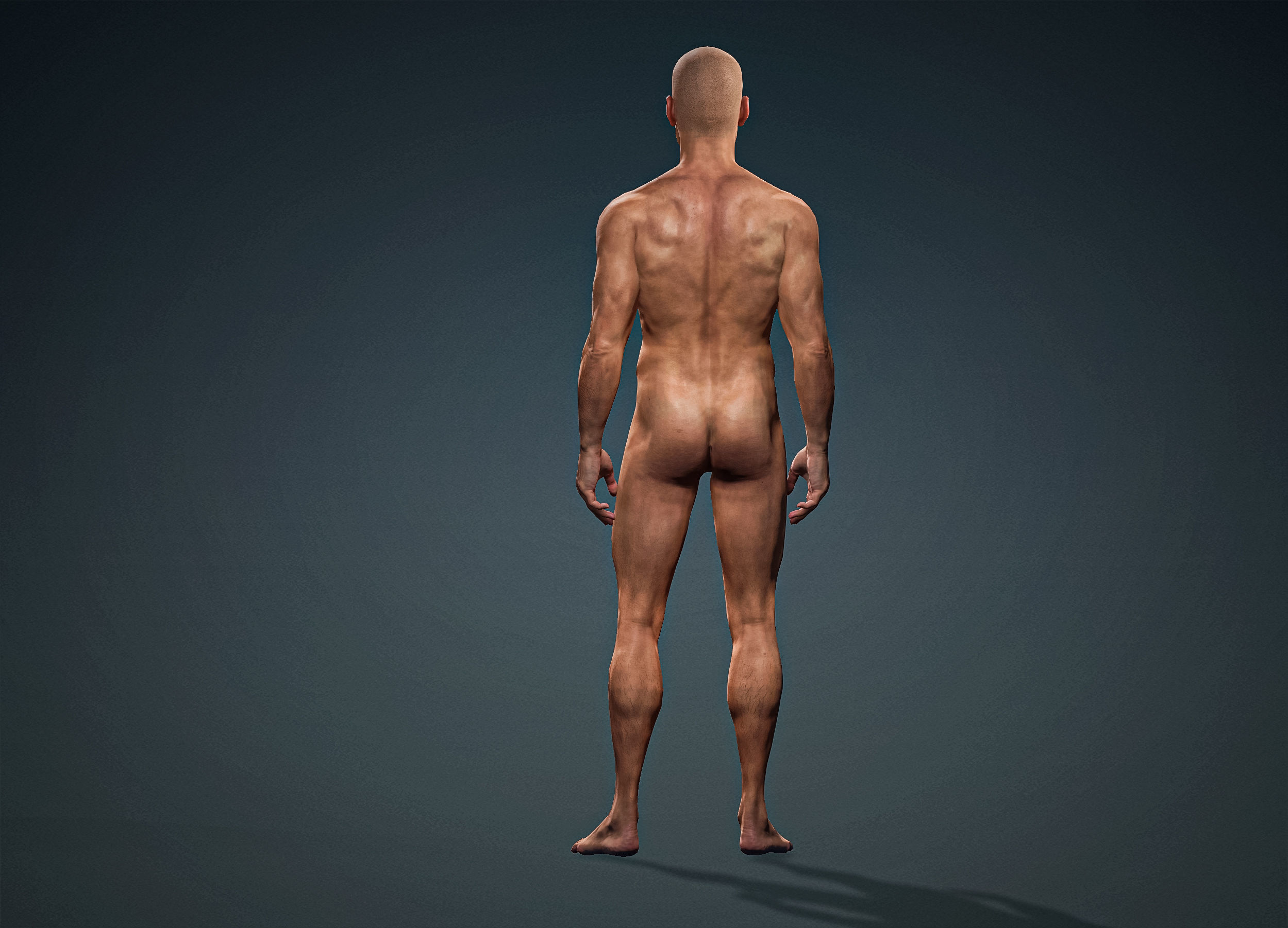 High Quality Realistic Soldier Navy 04 Low-poly 3D model_18