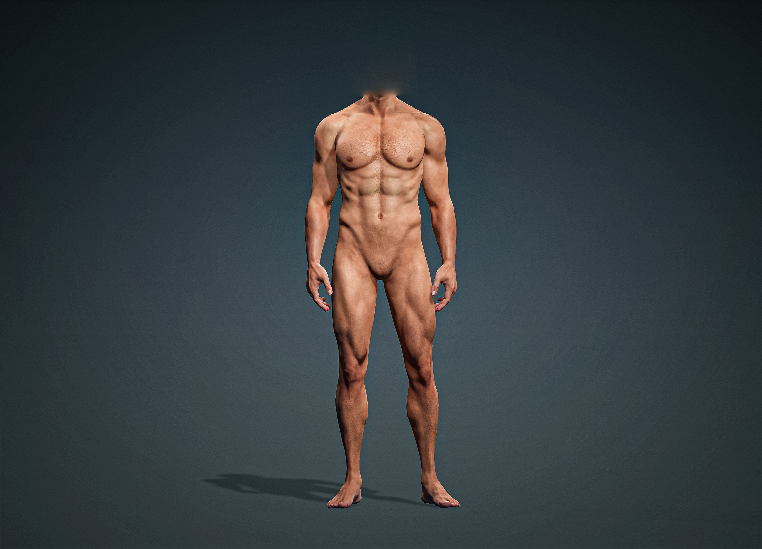 High Quality Realistic Soldier Navy 04 Low-poly 3D model_16