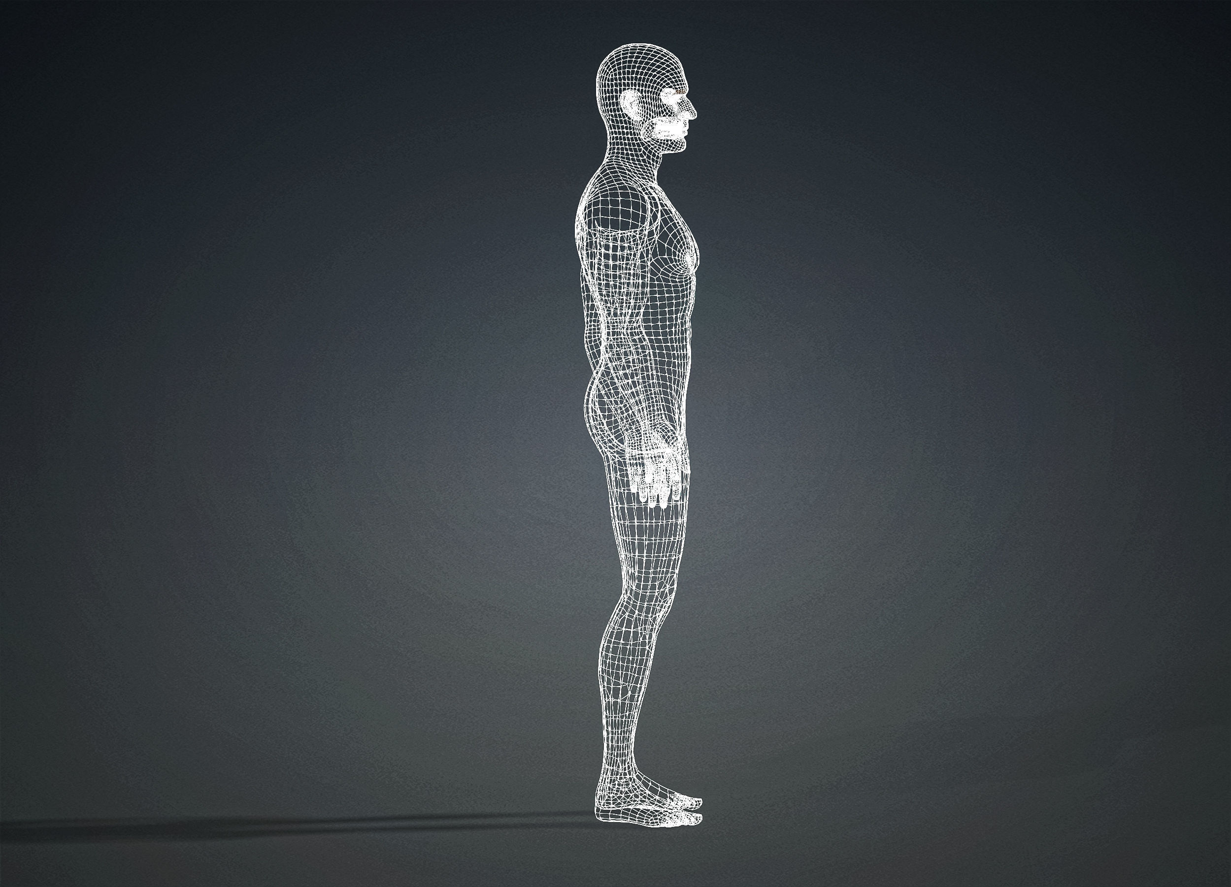 High Quality Realistic Soldier Navy 04 Low-poly 3D model_21