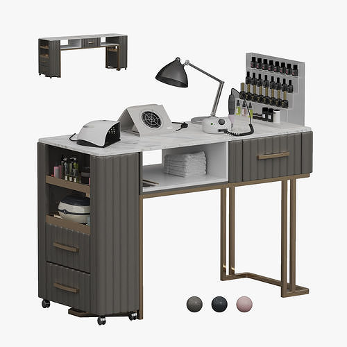Table for manicure Yoocell Low-poly 3D model