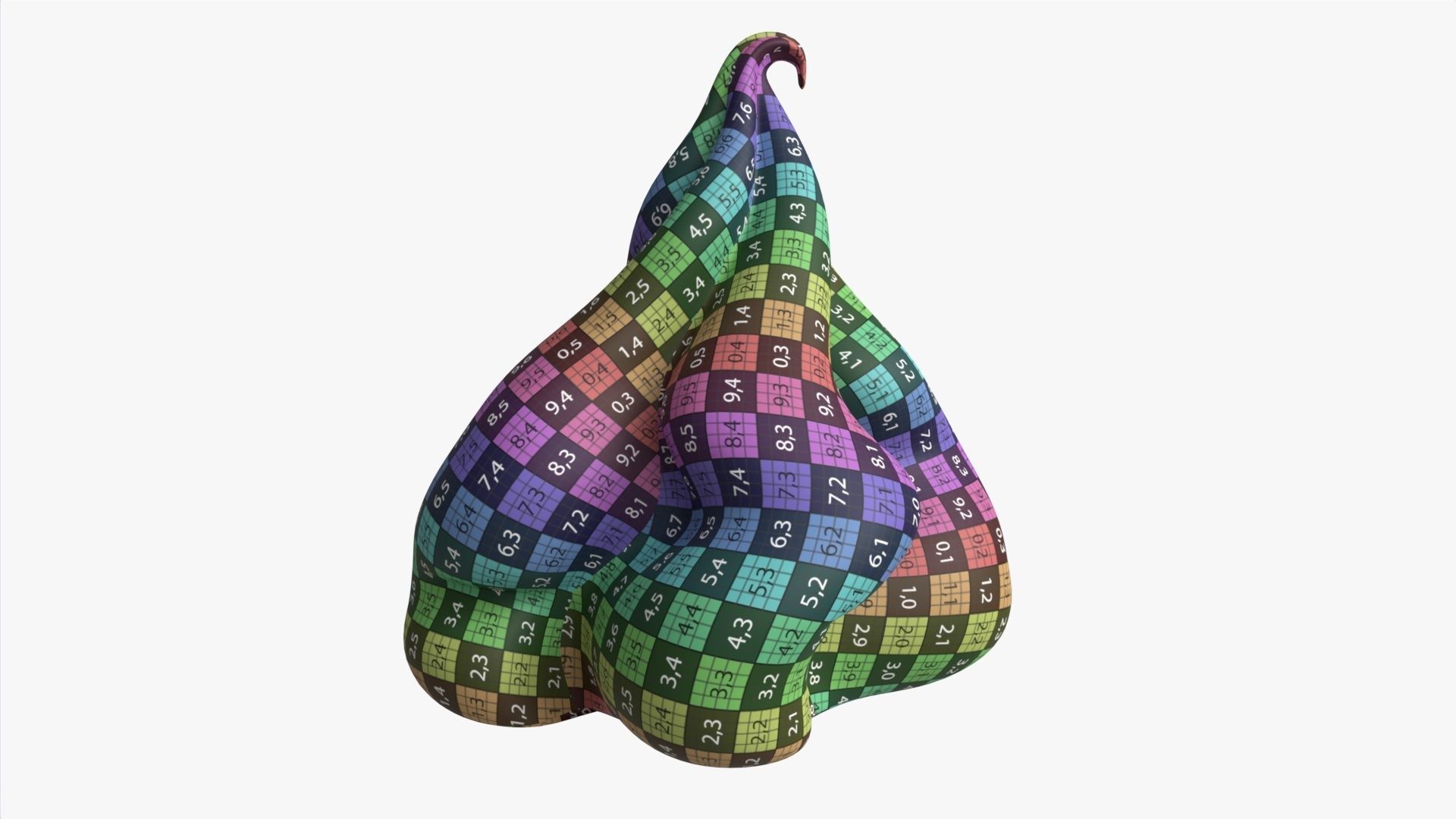 Melted Creme Caramel 04 3D model_6