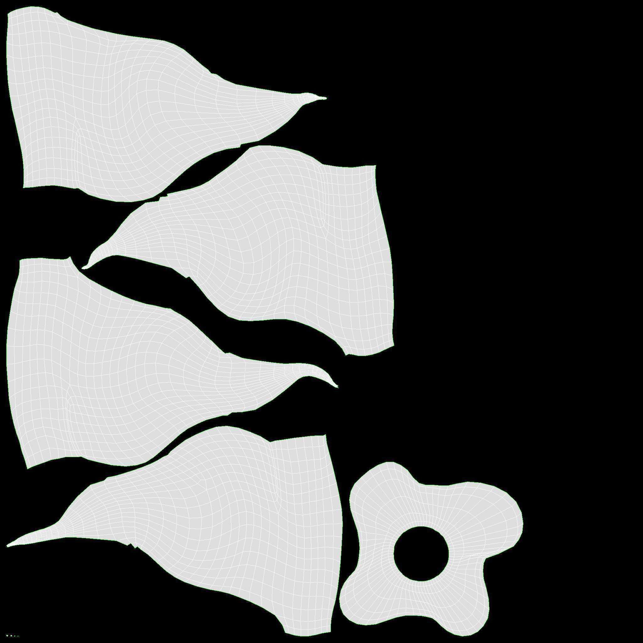 Melted Creme Caramel 04 3D model_7